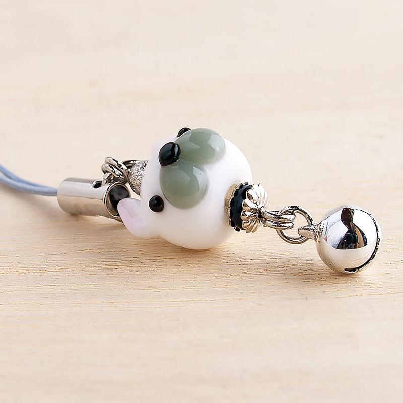 ぷち犬 ストラップ 01（フレンチブルドッグ）」フレンチブルドッグ