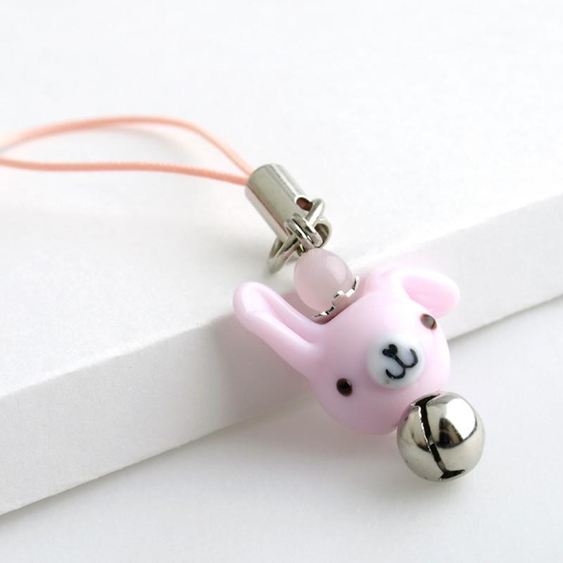 プチ うさこ ストラップ 01」うさぎ 携帯ストラップ おしゃれ お守り