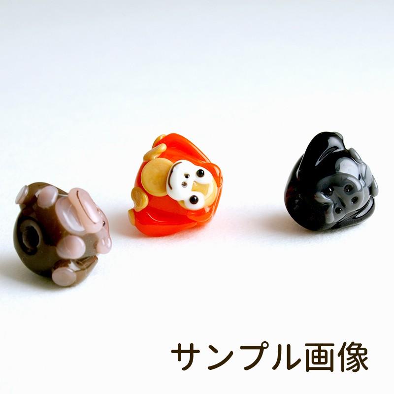 厄除け サル吉 ゴリさん うーたん ストラップ」とんぼ玉携帯ストラップ