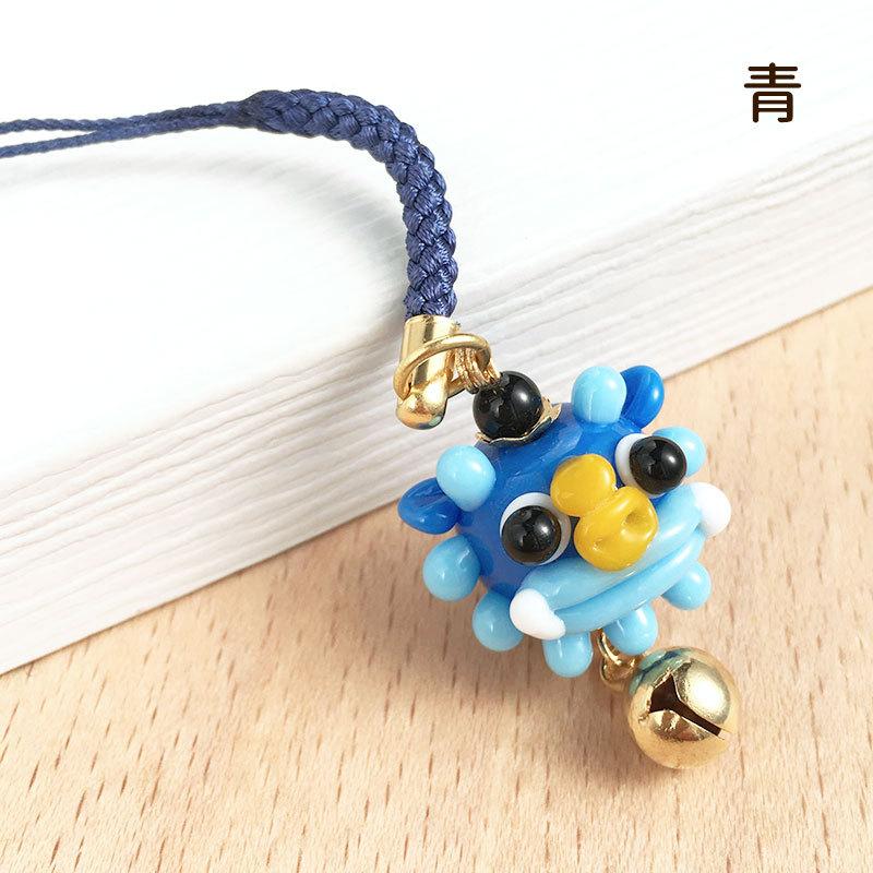 手招きシーサースマートフォンチャーム