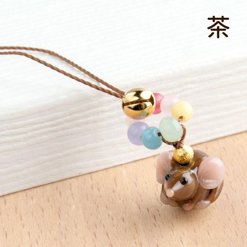 厄除け プチ ねずみ ストラップ 01」厄除け 七色 お守り グッズ 干支