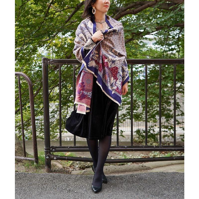 【美品】John Galliano 総レース ロングカーディガン ストール一体 美品】John Galliano 総レース ロングカーディガン ストール一体