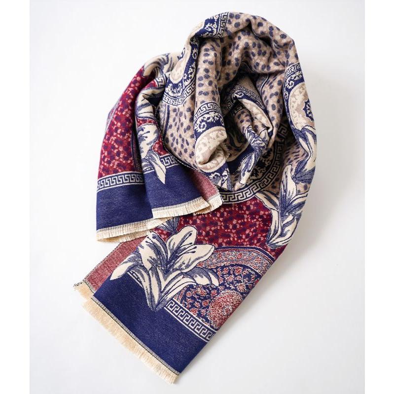 ウサギプゥトワ　ストール　モロッコ cawaii french」レディース ファッション雑貨 ストール スカーフ