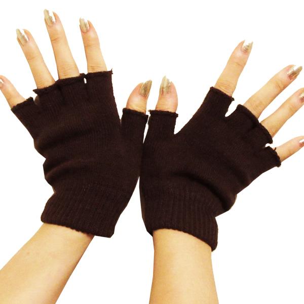 おたふく 手袋 指なし メンズ レディース 指無し グローブ スマホ 事務