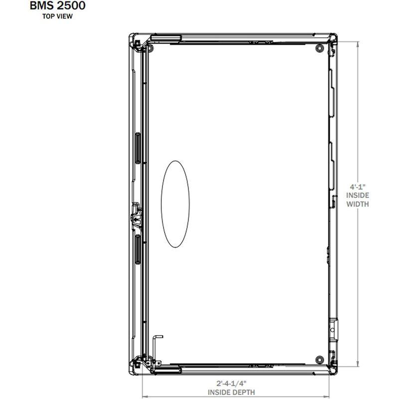 Suncast　bms2500?Horizontal　Storage　Shed