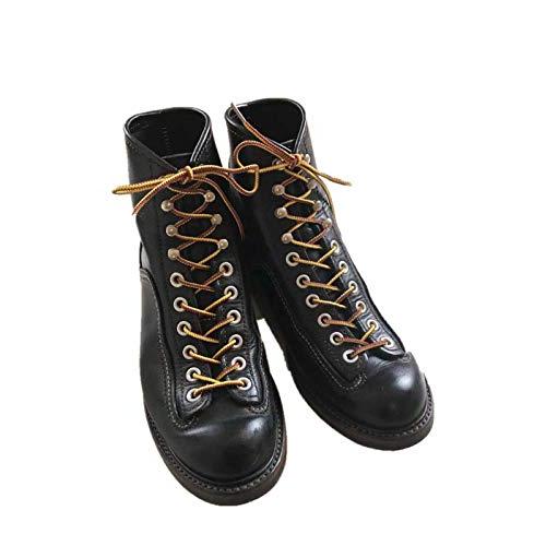 Haruhana ワークブーツ用 靴紐 ブーツレース 虎紐 作業靴 安全靴 RED WING CHIPPEWA Timberland 等のワークブーツに適した靴紐 しなやかで丈夫な太さ｜kinastore｜05