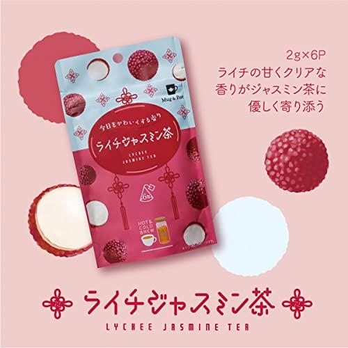 Mantecorp Skincare Tokyo Tea Tradingトーキョーティートレーディング Mug&Pot ライチジャスミン茶ティーバッグ 6P×3個｜kinastore｜03