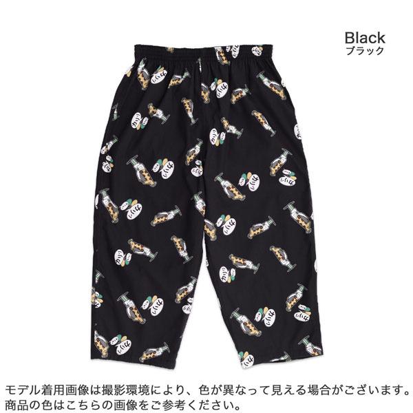 カルビー メンズ ステテコ 綿100 前閉じ後ろポケット付き 7分丈 じゃがりこ B柄 Calbee|kinazu|02