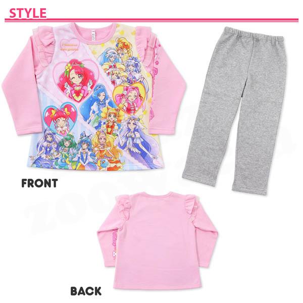 プリキュアオールスターズ 光るパジャマdx 裏起毛 キナズyahoo 店 通販 Yahoo ショッピング
