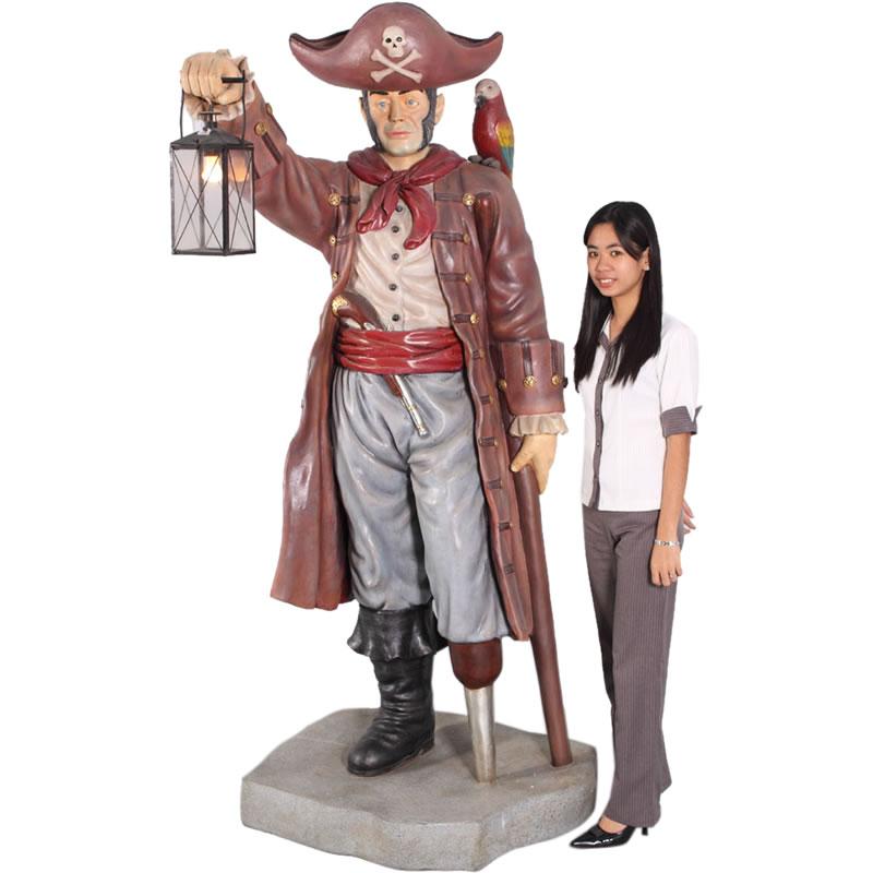 オブジェ ランタンをもった海賊 インテリア イベント ディスプレイ Pirateの画像