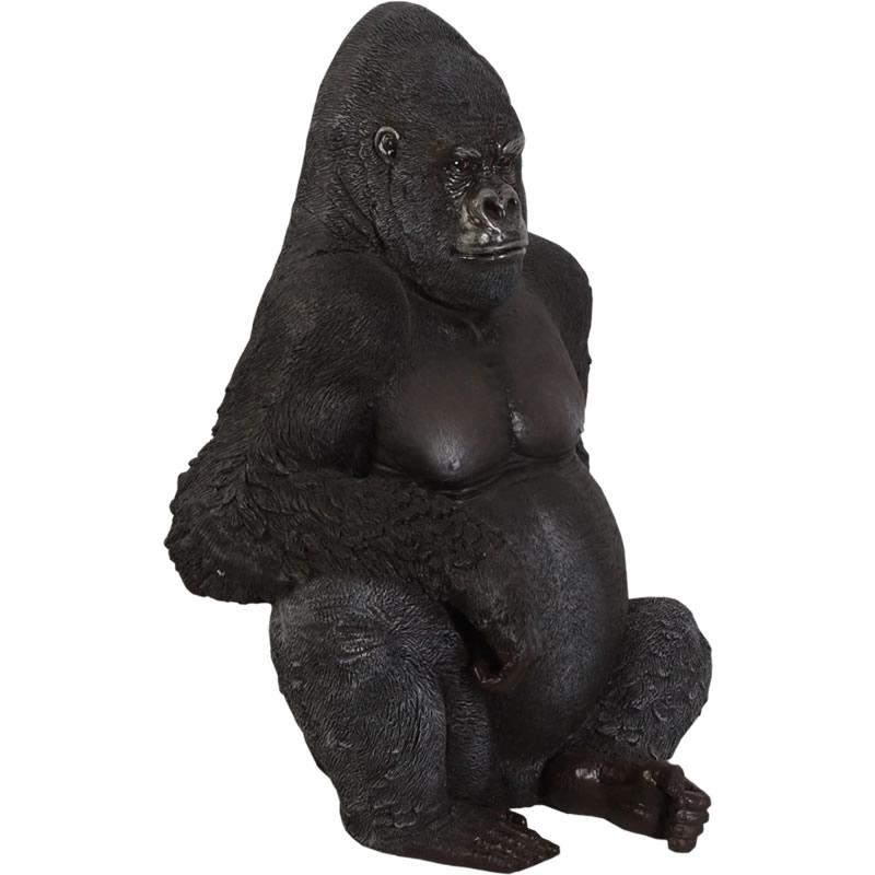 動物 オブジェ 悠然たるゴリラ Silver Back Gorilla : Gracious Knick