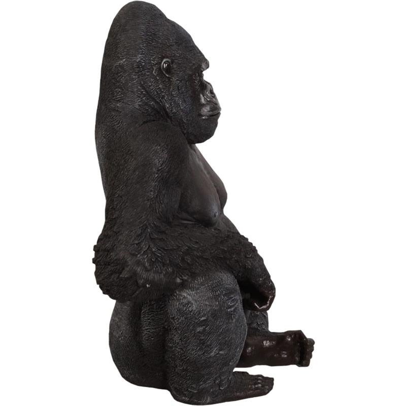 動物 オブジェ 悠然たるゴリラ Silver Back Gorilla : Gracious Knick
