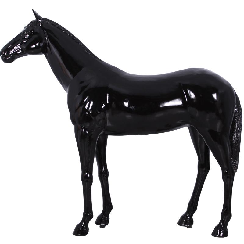 幻想的で勇ましい馬のオブジェ　台付き タケヤ式自在置物 KT-008 馬（うま） 着彩｜KTプロジェクト｜海洋堂