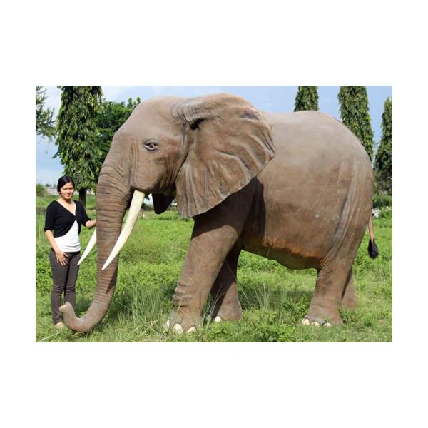 象の置き物 ケニア アフリカングッズ スミソニアン博物館 アフリカ ケニア ソープストーン ミニ ゾウ 象 パープル 紫 Sサイズ