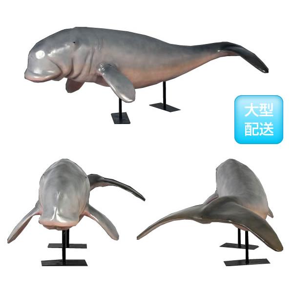 動物 オブジェ ジュゴン・スタンドタイプ インテリア イベント ディスプレイ Dugong on Metal Standの画像