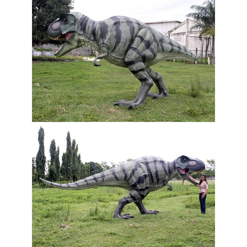 恐竜 オブジェ 歩くティーレックス インテリア イベント ディスプレイ