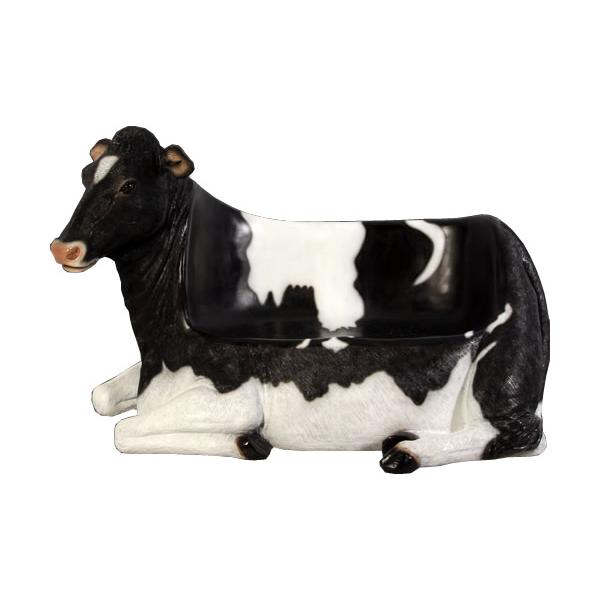 動物 オブジェ 乳牛のベンチ インテリア イベント ディスプレイ Cowchの画像