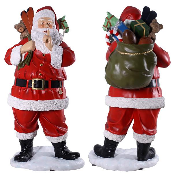 オブジェ プレゼント一杯のサンタ インテリア イベント ディスプレイ Santa with Toysの画像