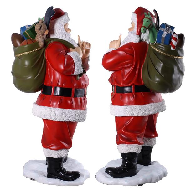 オブジェ プレゼント一杯のサンタ インテリア イベント ディスプレイ Santa with Toysの画像