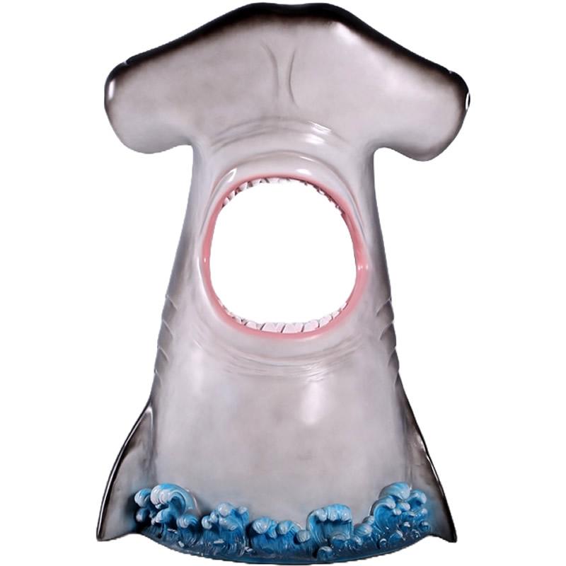 動物 オブジェ シュモクザメ ハンマーヘッドシャーク インテリア イベント ディスプレイ Hammerheadの画像