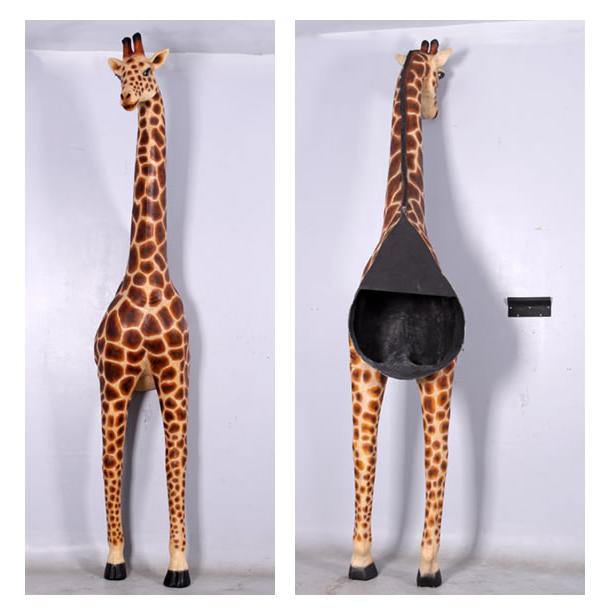動物 オブジェ 親キリンの脱出 インテリア イベント ディスプレイ Giraffe Breaking Outの画像