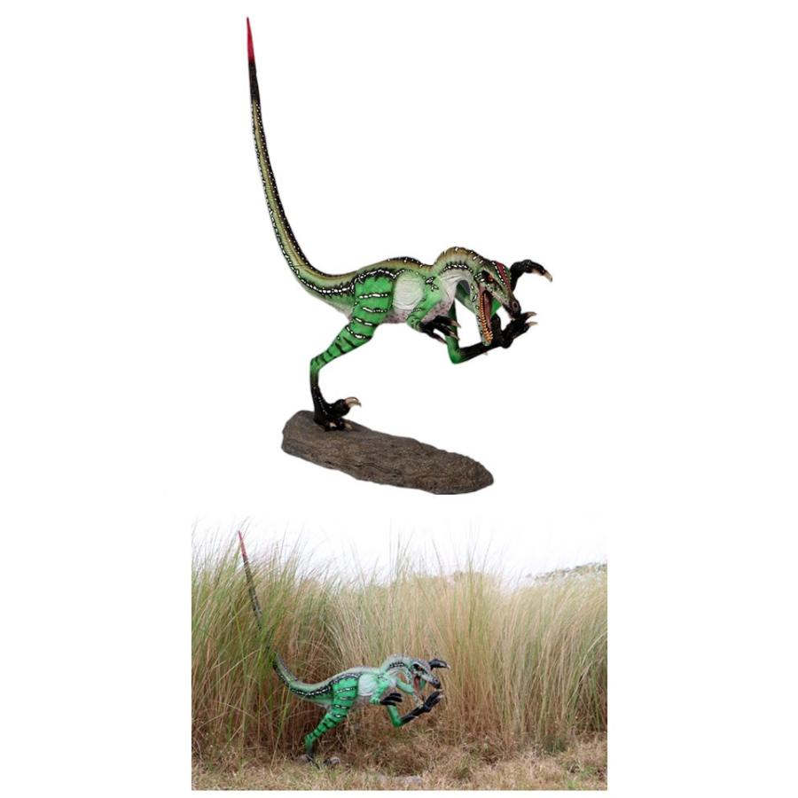 恐竜 オブジェ ヴェロキラプトル インテリア イベント ディスプレイ Ferocious Velociraptorの画像