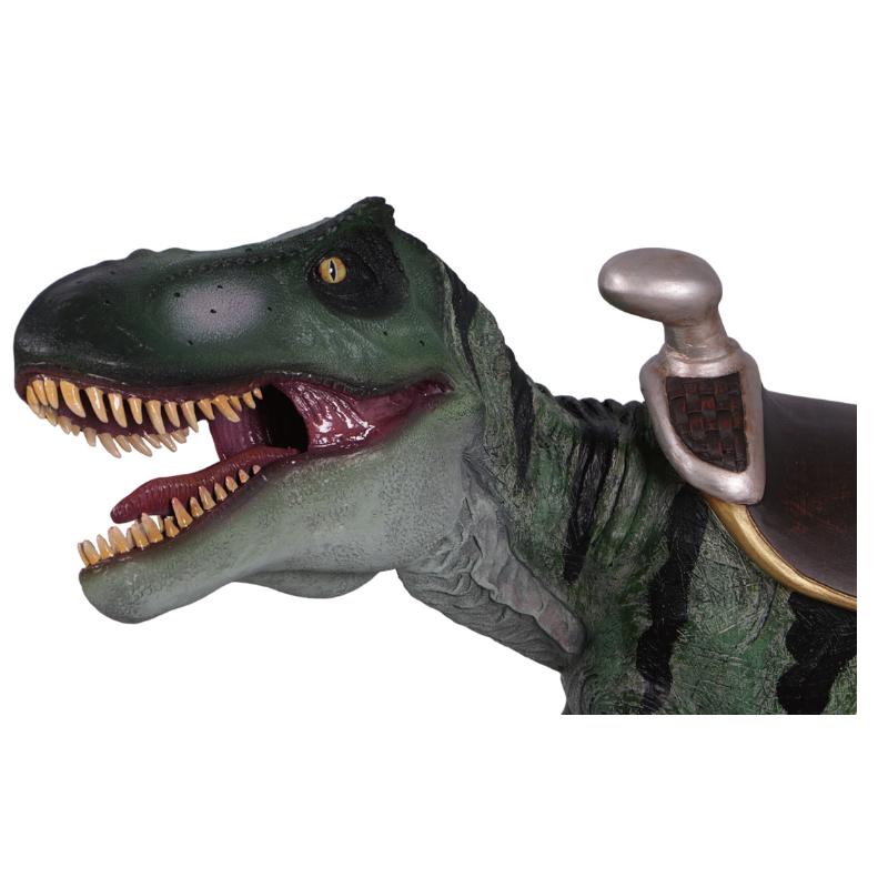 恐竜 オブジェ 乗れるティレックス T-Rex with Saddle : Gracious