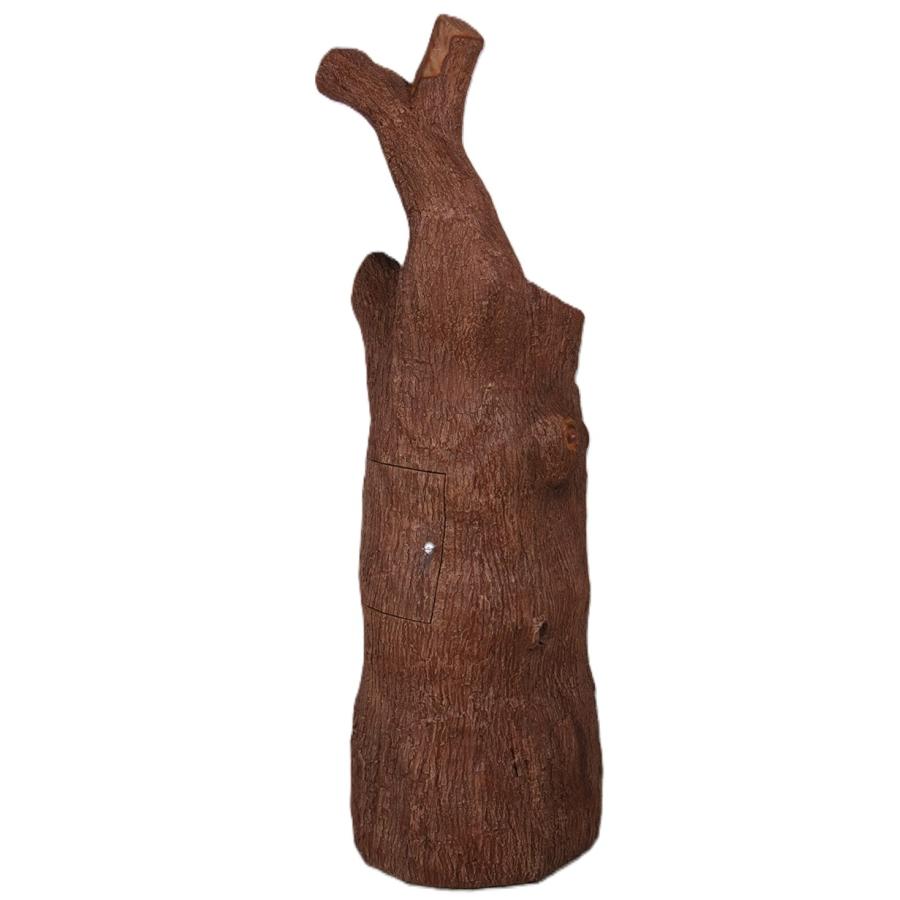 オブジェ サンタの切り株ポスト インテリア イベント ディスプレイ Santa's Tree Stump Mailbox_8