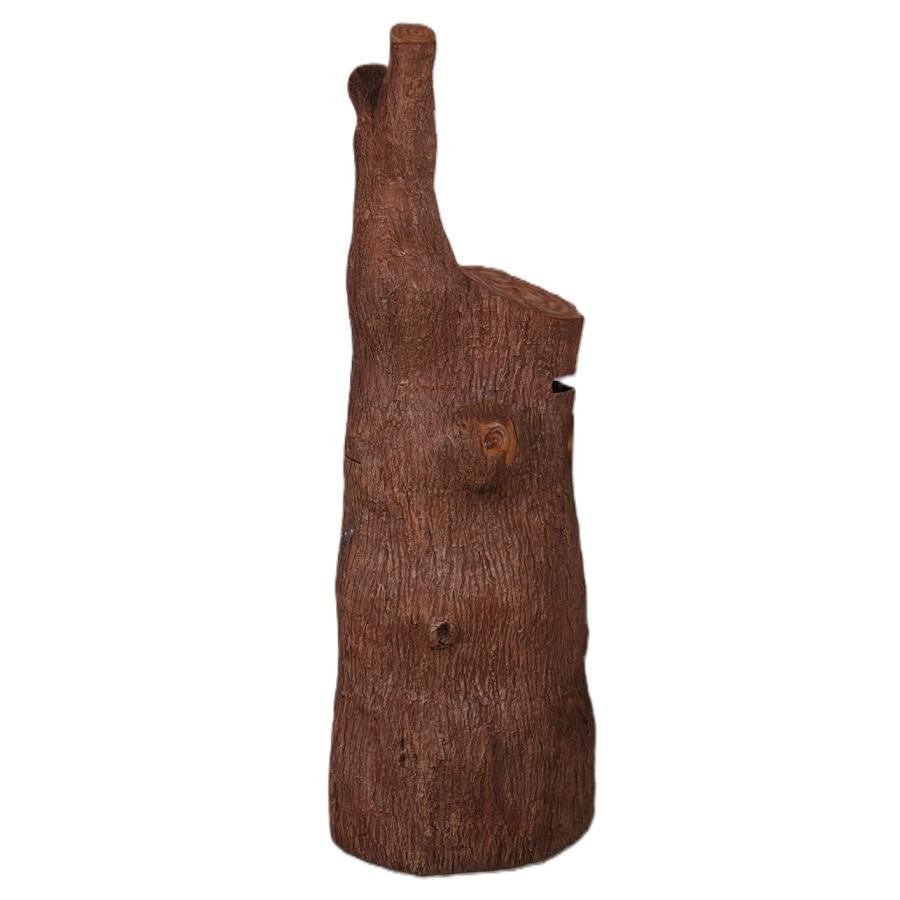 オブジェ サンタの切り株ポスト インテリア イベント ディスプレイ Santa's Tree Stump Mailbox_9