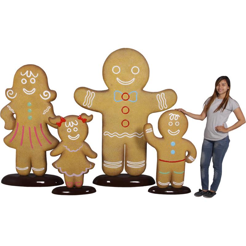 オブジェ ジンジャーブレッド ウーマン インテリア イベント ディスプレイ Gingerbread Woman_6