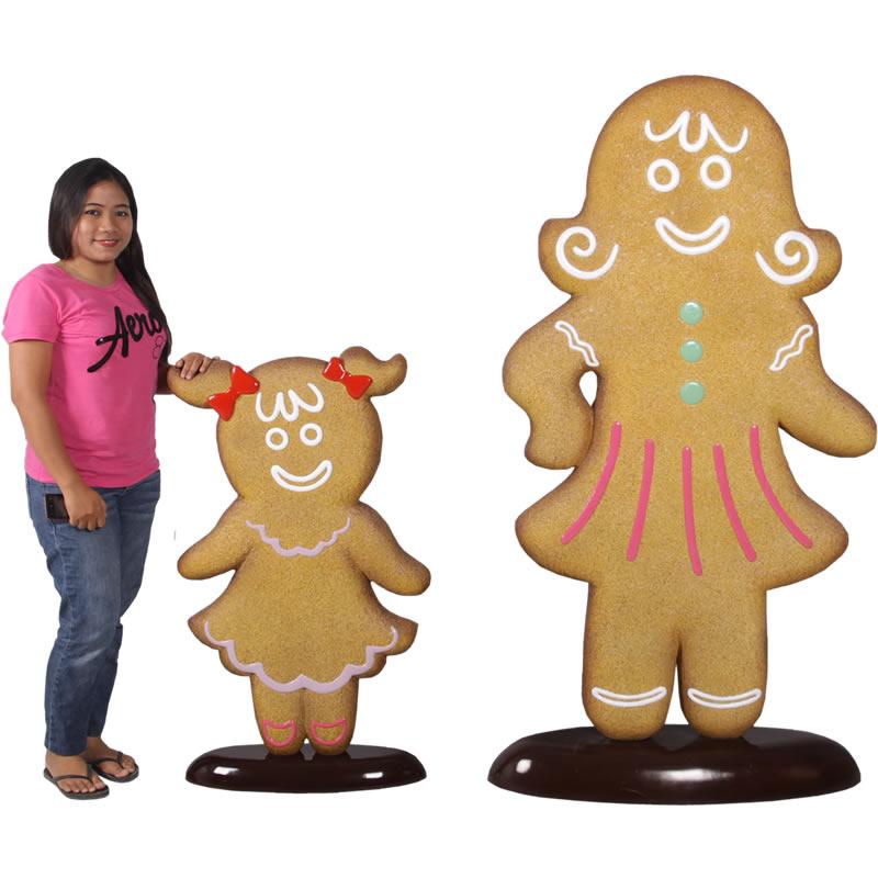 オブジェ ジンジャーブレッド ウーマン インテリア イベント ディスプレイ Gingerbread Woman_7