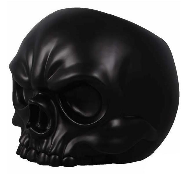 オブジェ ガイコツのベンチ 黒 インテリア イベント ディスプレイ Skull Seat_2