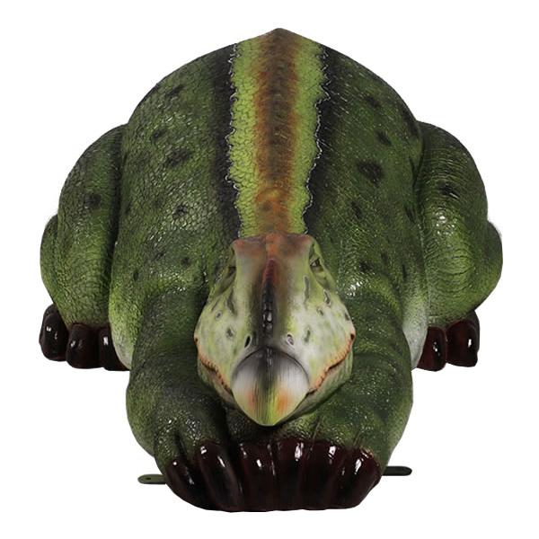 恐竜 オブジェ 眠るムッタブラサウルス ベンチ インテリア イベント ディスプレイ SLEEPING MUTTABURRASAURUSの画像