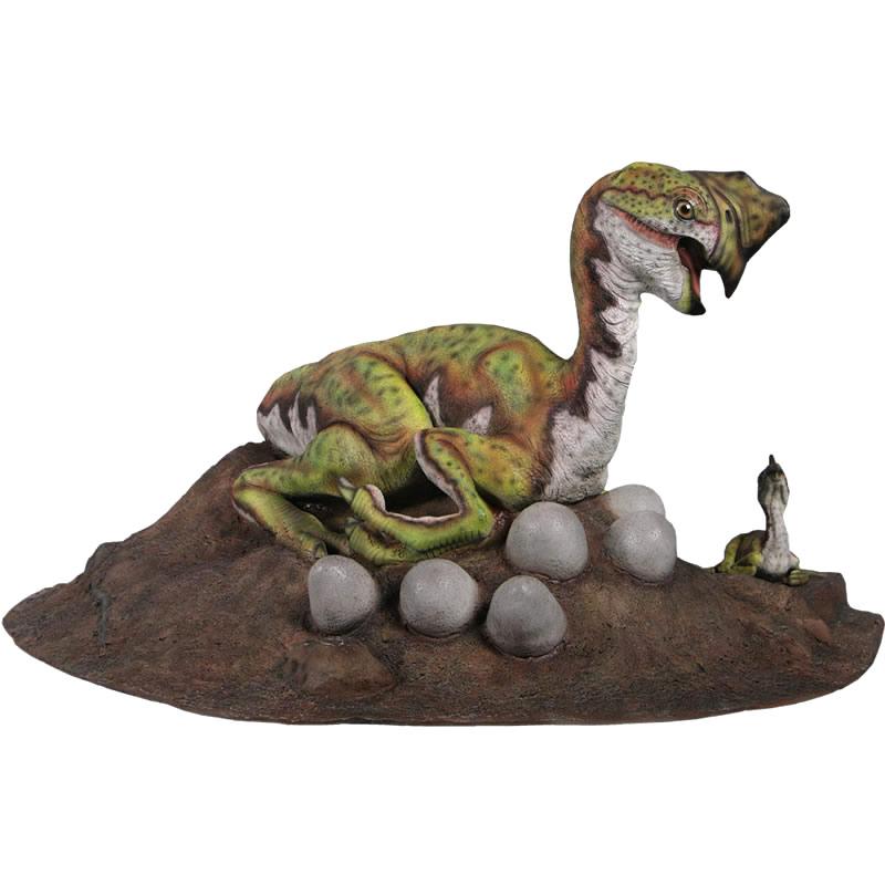 恐竜 オブジェ オヴィラプトル インテリア イベント ディスプレイ Oviraptor Nest_3