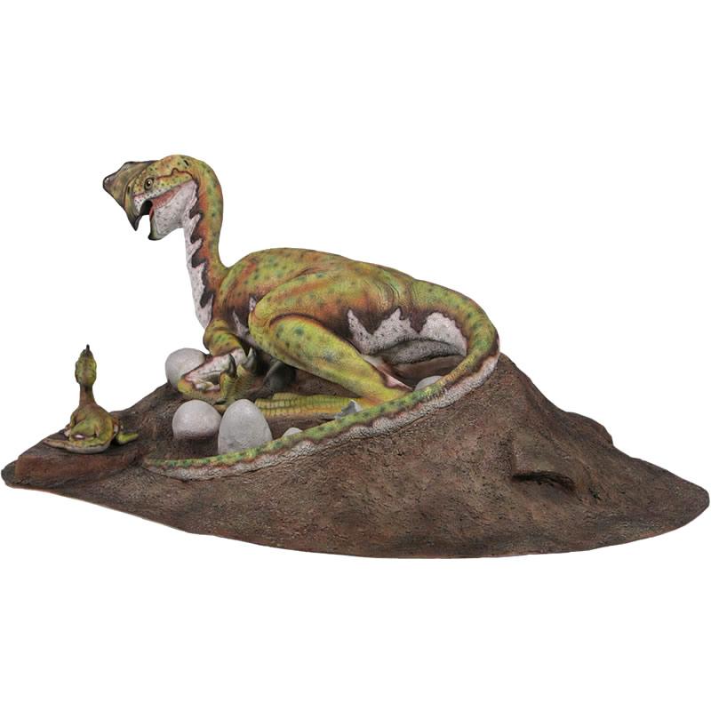 恐竜 オブジェ オヴィラプトル インテリア イベント ディスプレイ Oviraptor Nest_7