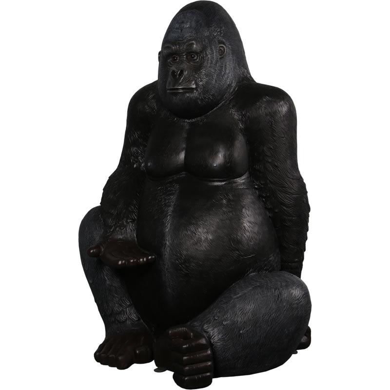 動物 オブジェ シルバーバック ゴリラ インテリア イベント ディスプレイ Silverback Gorillaの画像