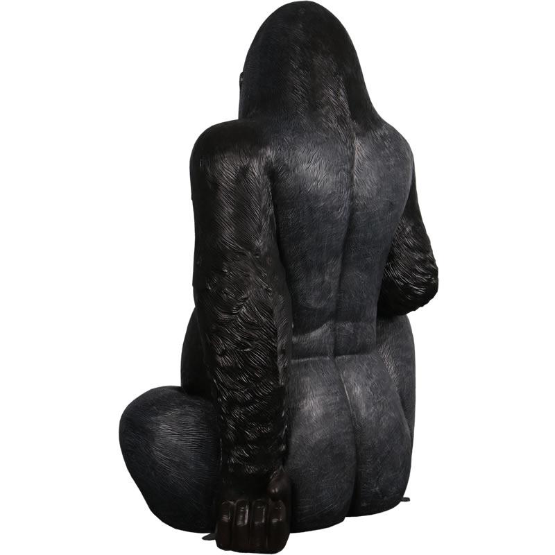 動物 オブジェ シルバーバック ゴリラ インテリア イベント ディスプレイ Silverback Gorillaの画像