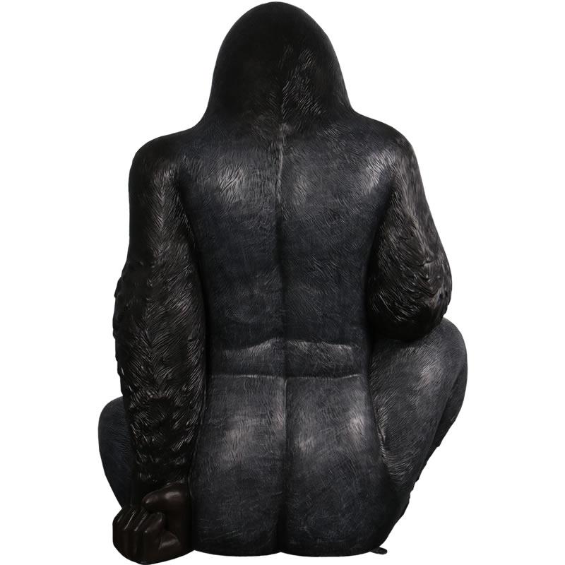 動物 オブジェ シルバーバック ゴリラ インテリア イベント ディスプレイ Silverback Gorillaの画像