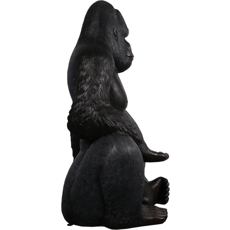 動物 オブジェ シルバーバック ゴリラ インテリア イベント ディスプレイ Silverback Gorillaの画像