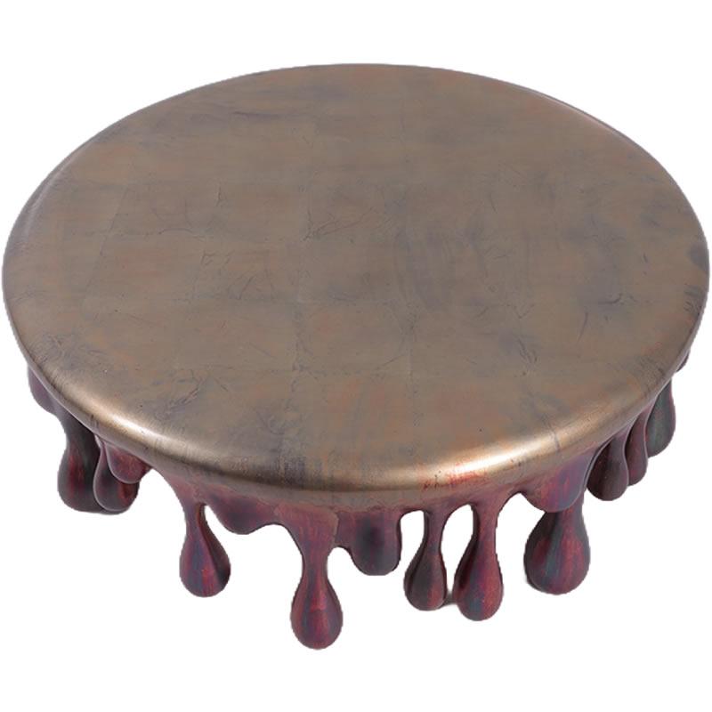 オブジェ したたる雫の丸いテーブル インテリア イベント ディスプレイ Drip Coffee Table Roundの画像