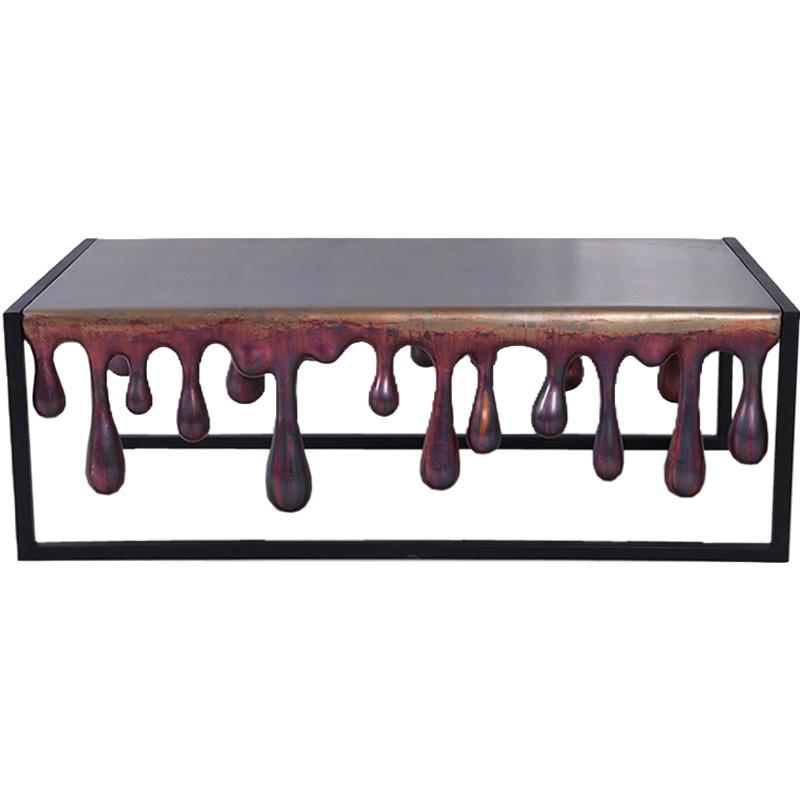オブジェ したたる雫の長方形テーブル インテリア イベント ディスプレイ Drip Coffee Table Rectangularの画像