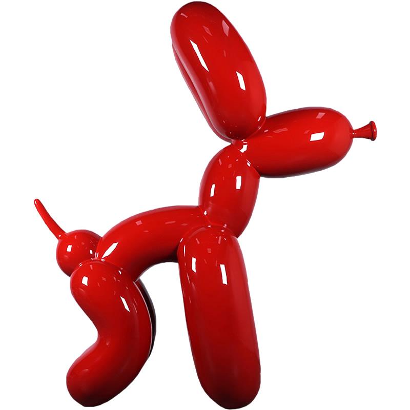 バルーンドッグ　オブジェ オブジェ 風船バルーンドッグ犬レッド Balloon Dog Gelcoat