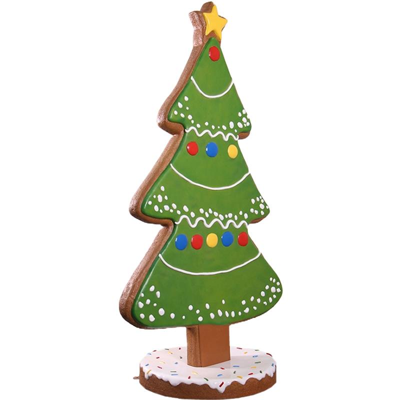 オブジェ クッキーのクリスマスツリー インテリア イベント ディスプレイ Gingerbread Christmas Tree_3