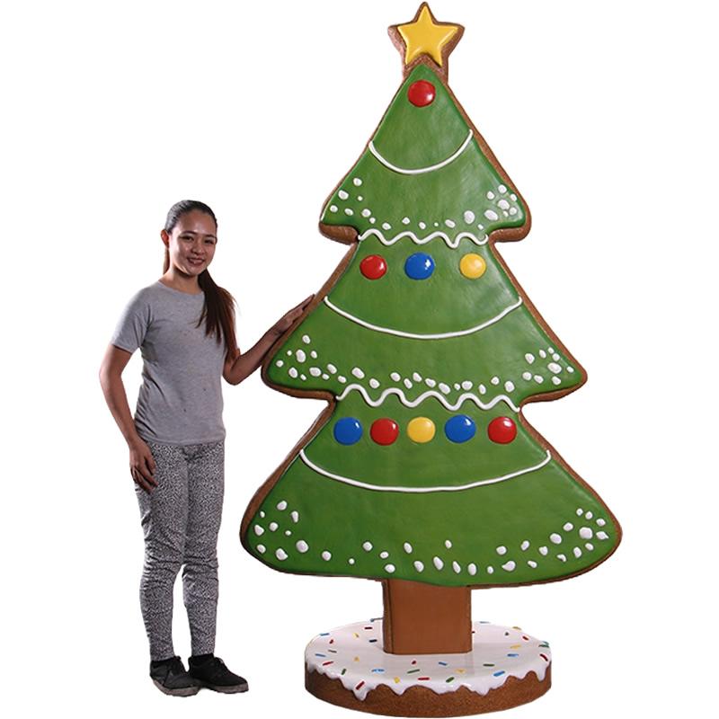 オブジェ クッキーのクリスマスツリー インテリア イベント ディスプレイ Gingerbread Christmas Tree_4