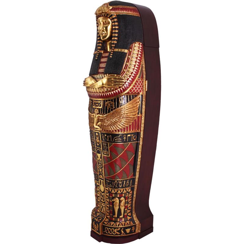 オブジェ 古代エジプト女王の石棺 インテリア イベント ディスプレイ Queens Sarcophagusの画像