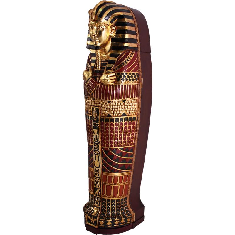 オブジェ 古代エジプト王の石棺 インテリア イベント ディスプレイ Sarcophagusの画像
