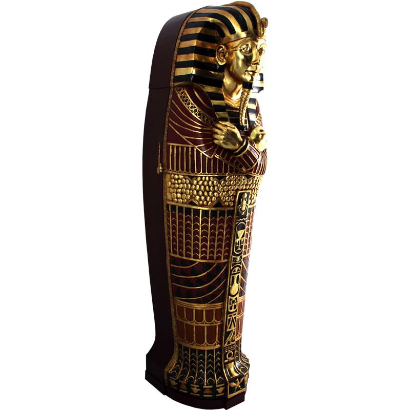 オブジェ 古代エジプト王の石棺 インテリア イベント ディスプレイ Sarcophagusの画像