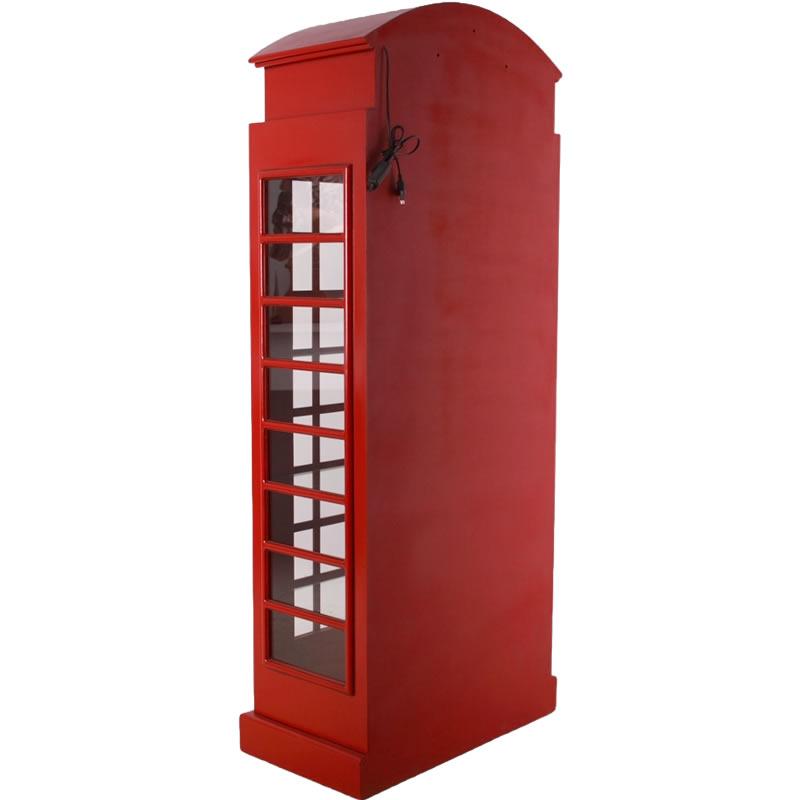 オブジェ 電話ボックスキャビネット インテリア イベント ディスプレイ TELEPHONE BOOTH CABINETの画像