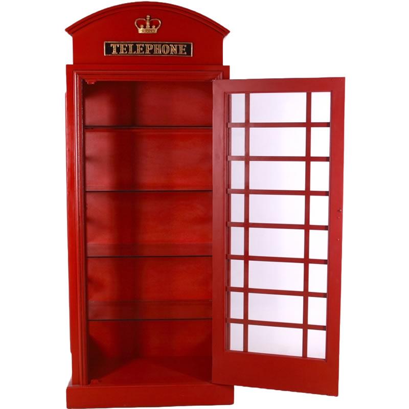 オブジェ 電話ボックスキャビネット インテリア イベント ディスプレイ TELEPHONE BOOTH CABINETの画像