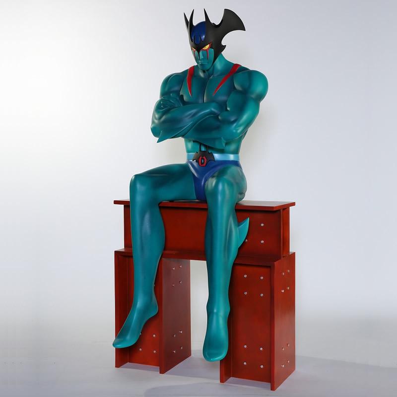 オブジェ デビルマン 台座セット インテリア イベント ディスプレイ